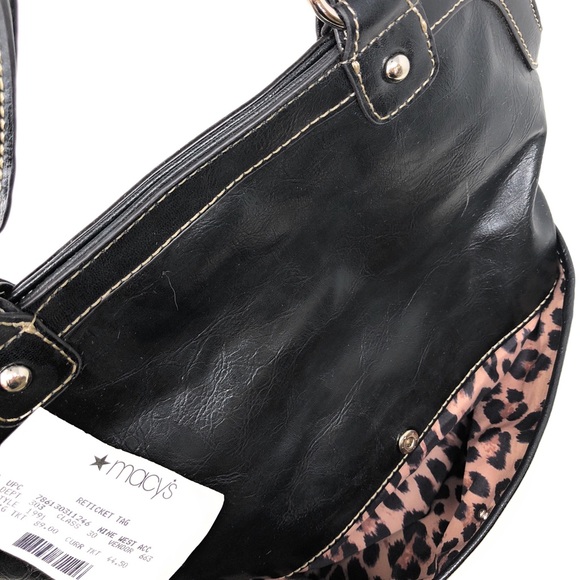 Nine West Shoulder Purse Bag Handbag Faux Leather - Picture 3 of 8